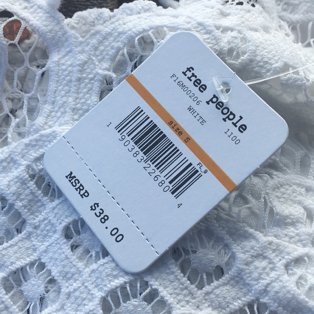 New White Intimately FP Adella Longline Bralette - Picture 8 of 8